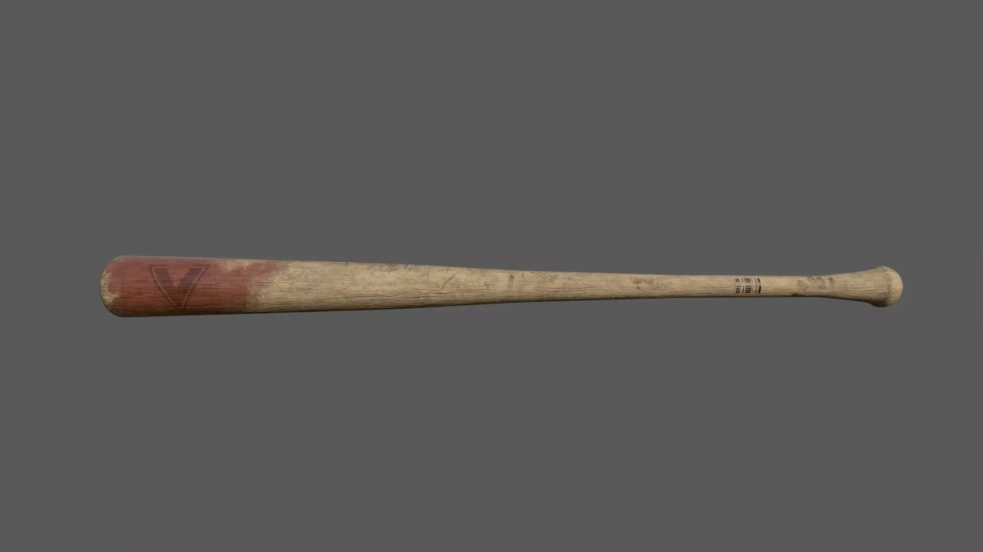 Baseball Bat Free low-poly 3D model