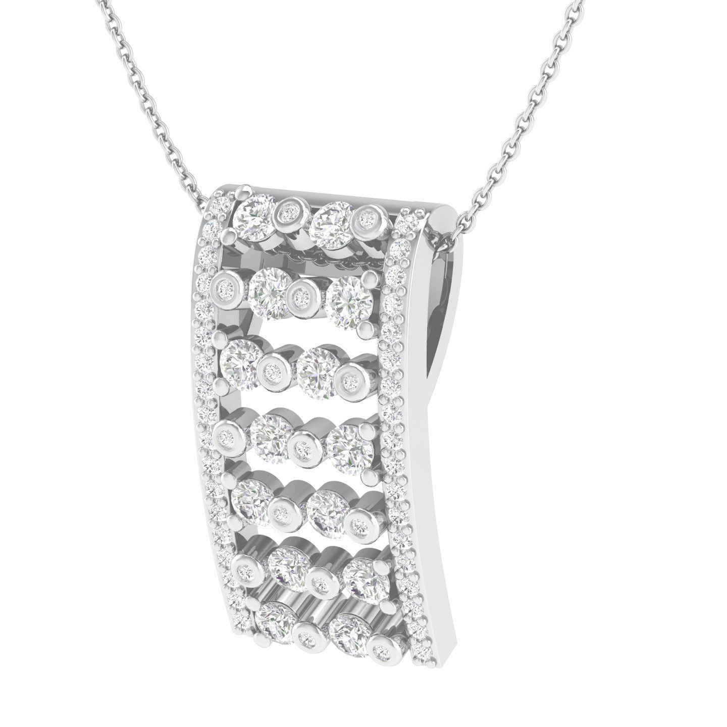 Women pendant 3dm stl jcd render details  3D print model_5