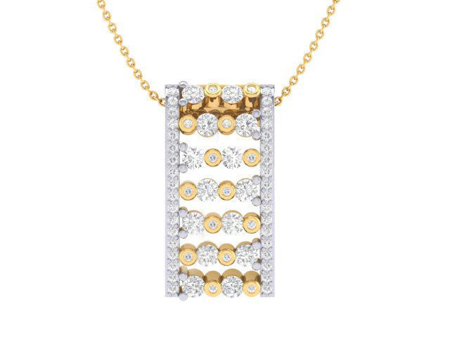 Women pendant 3dm stl jcd render details  3D print model_6
