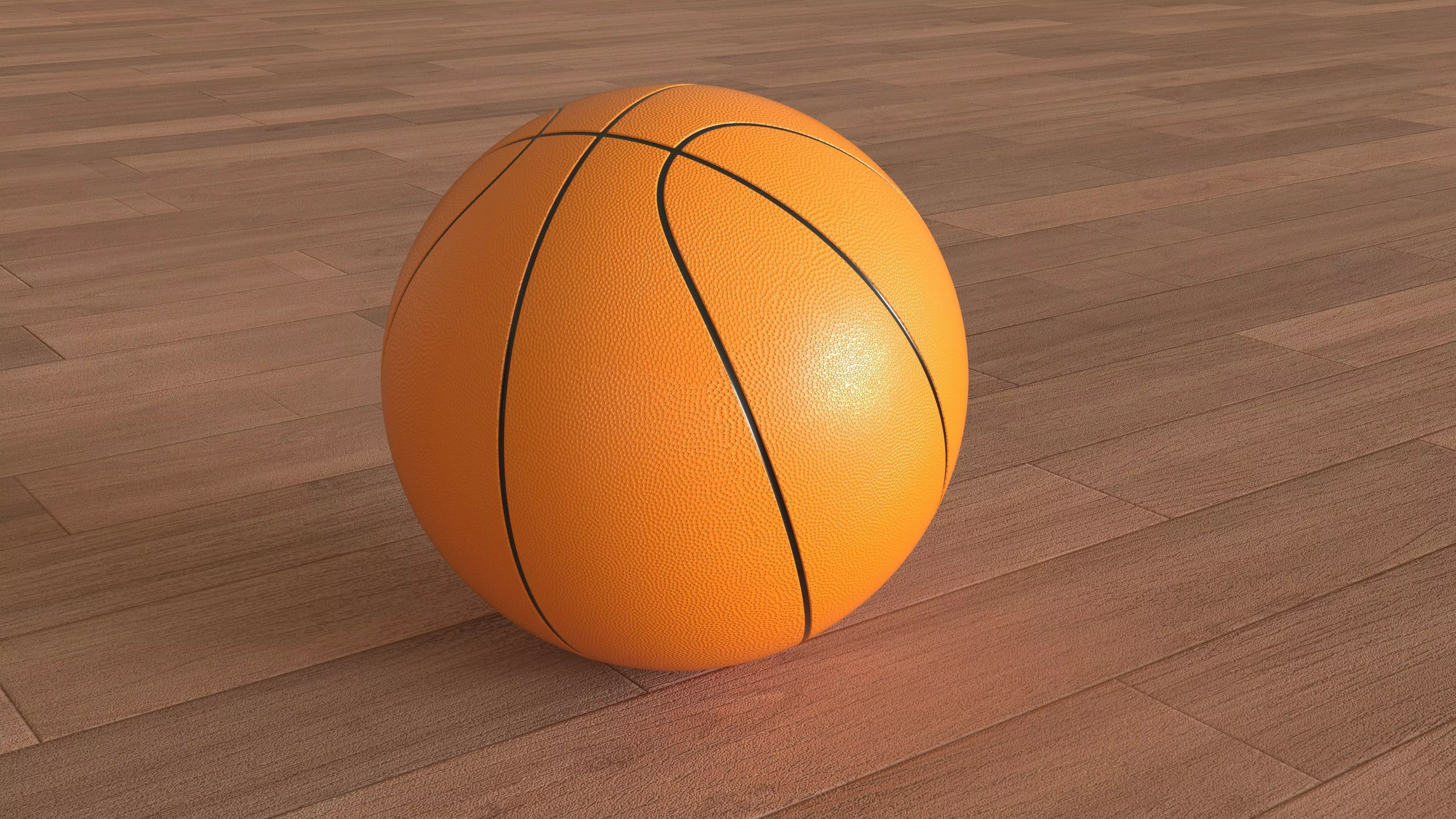 Basketball Ball 3D model_0