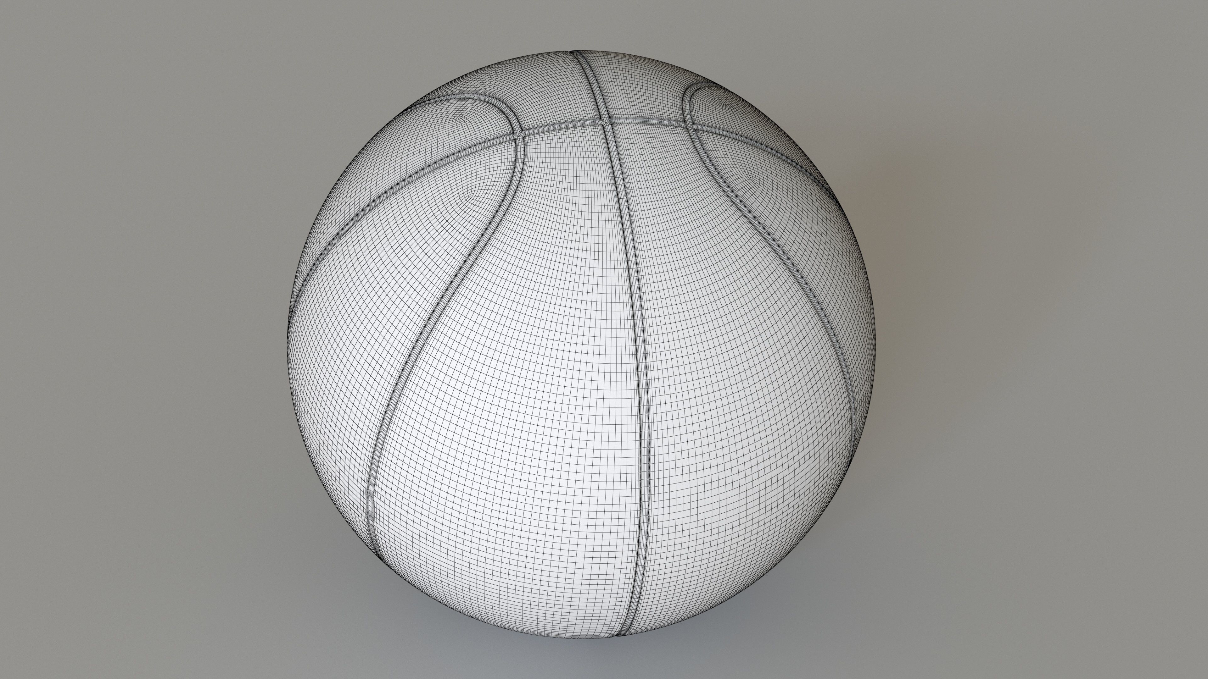 Basketball Ball 3D model_5