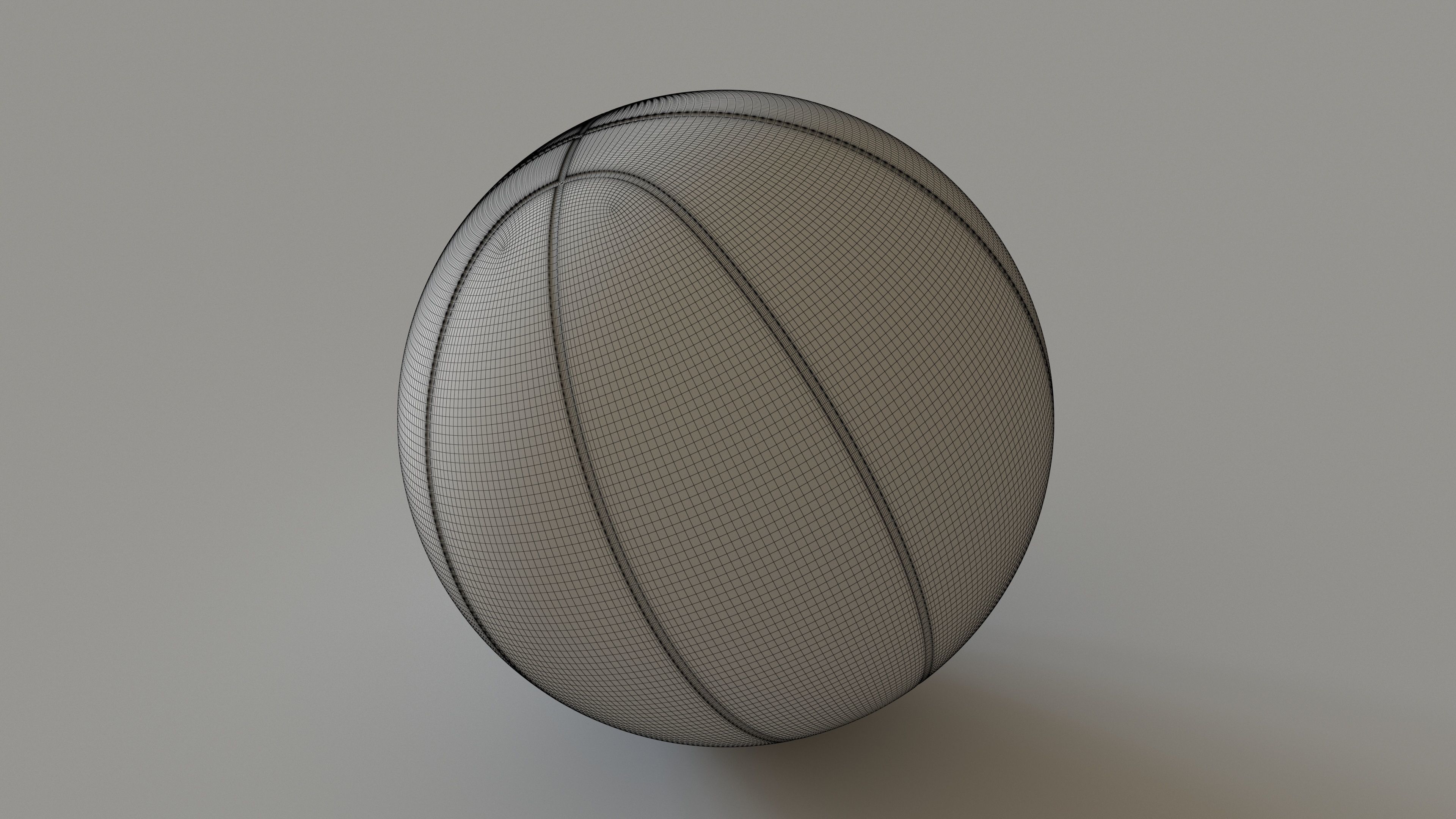 Basketball Ball 3D model_4