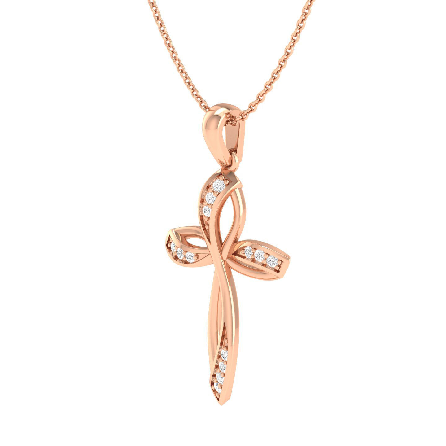 Cross fancy pendant 3dm stl jcd render details  3D print model_14