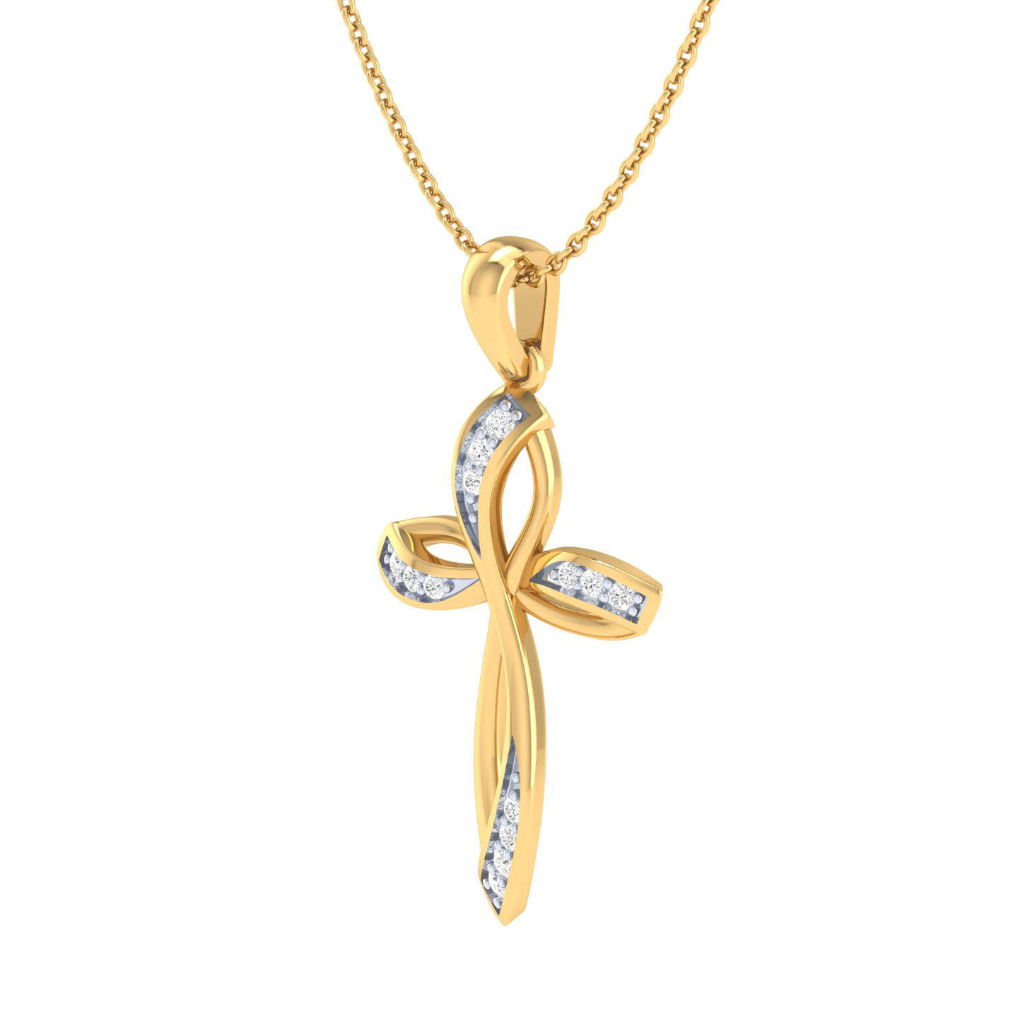Cross fancy pendant 3dm stl jcd render details  3D print model_8