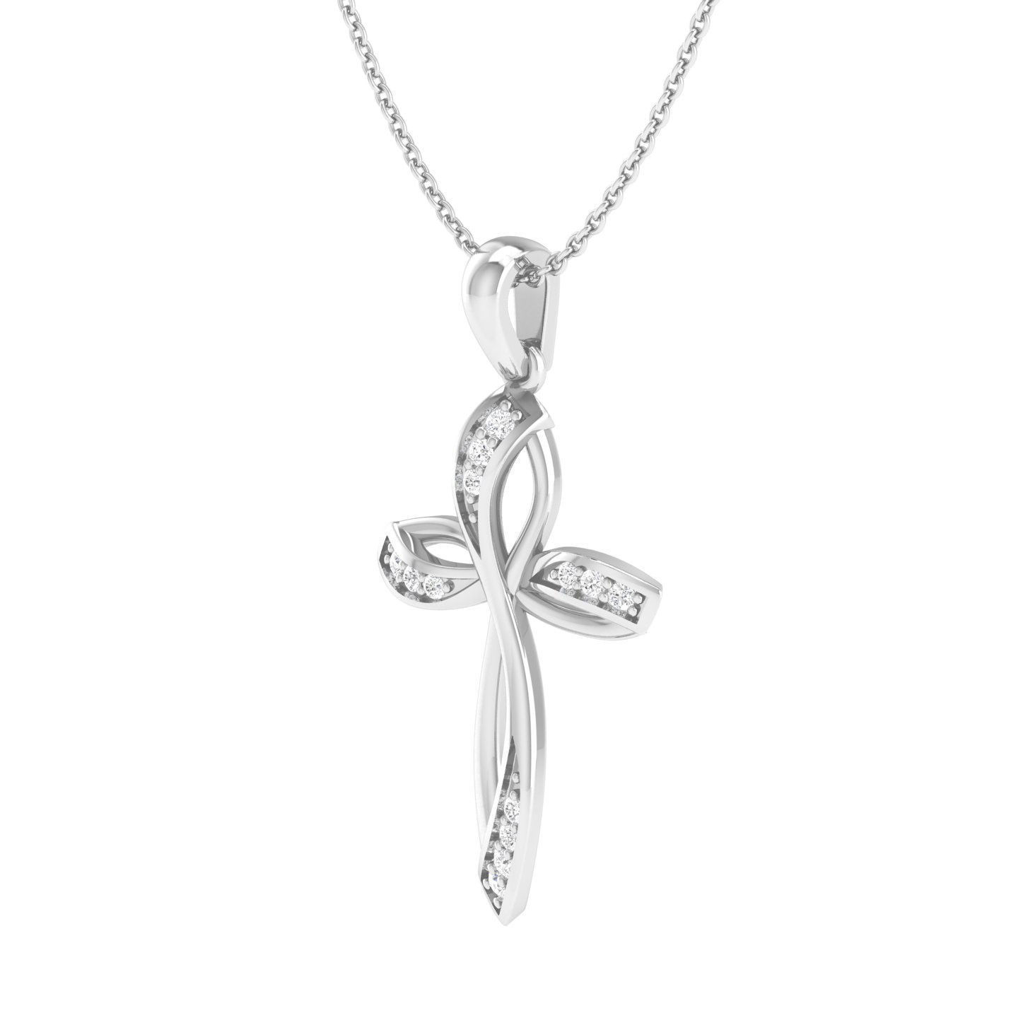 Cross fancy pendant 3dm stl jcd render details  3D print model_12