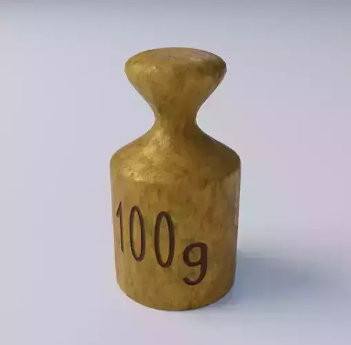 Weight wooden with number