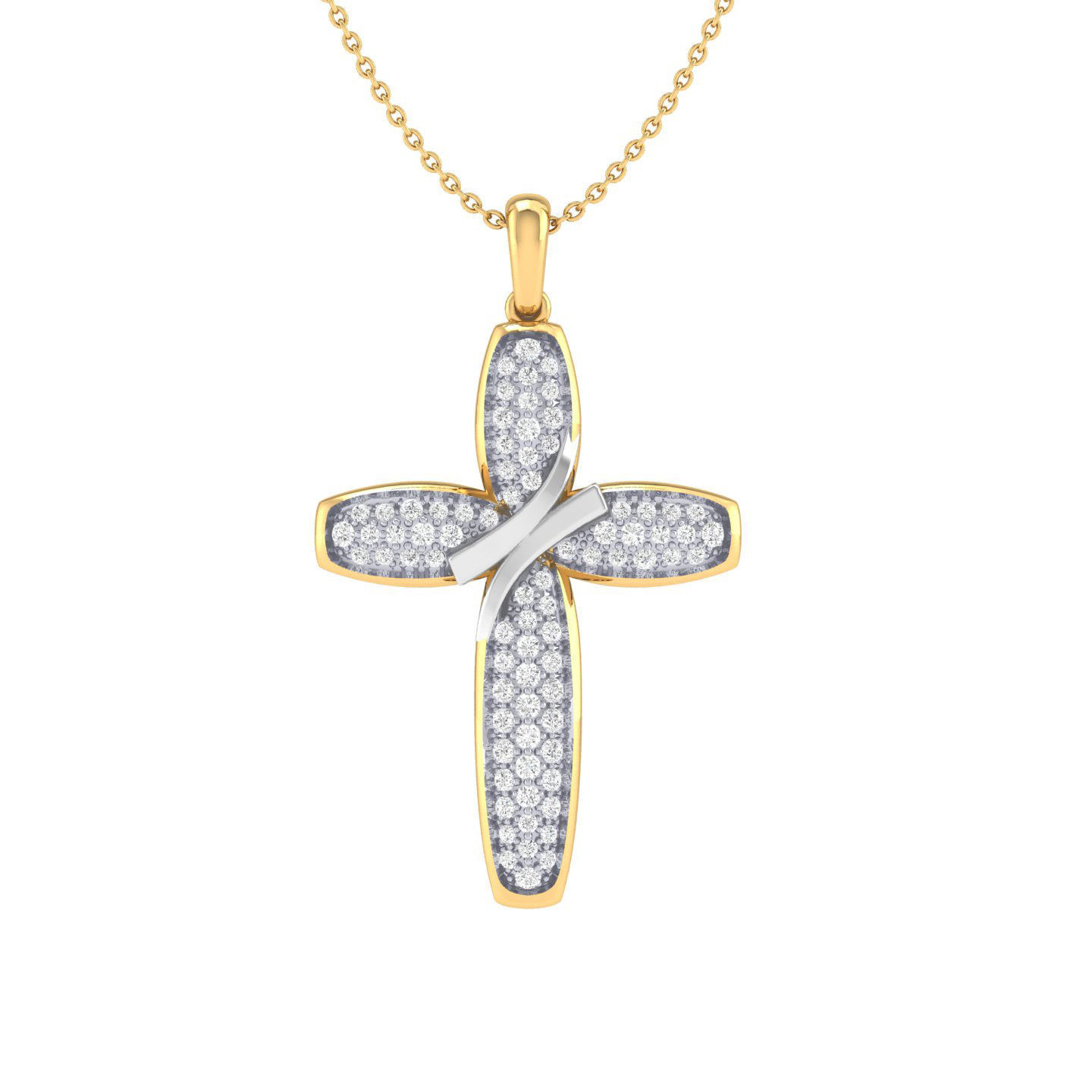 Jesus cross pendant 3dm stl jcd render details  3D print model_6