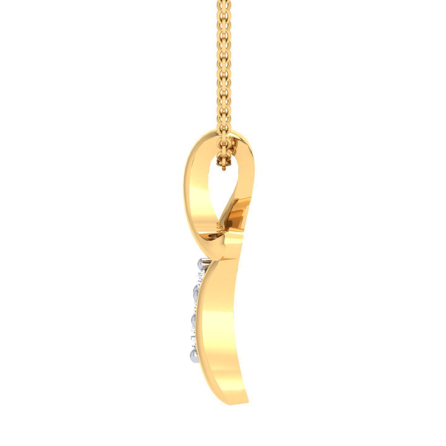 Women cocktail pendant 3dm stl jcd render details  3D print model_9