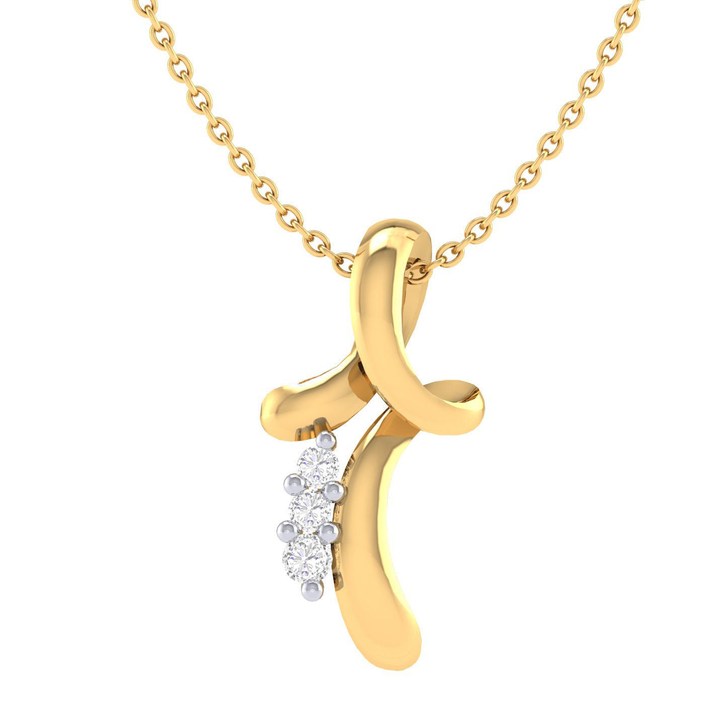 Women cocktail pendant 3dm stl jcd render details  3D print model_8