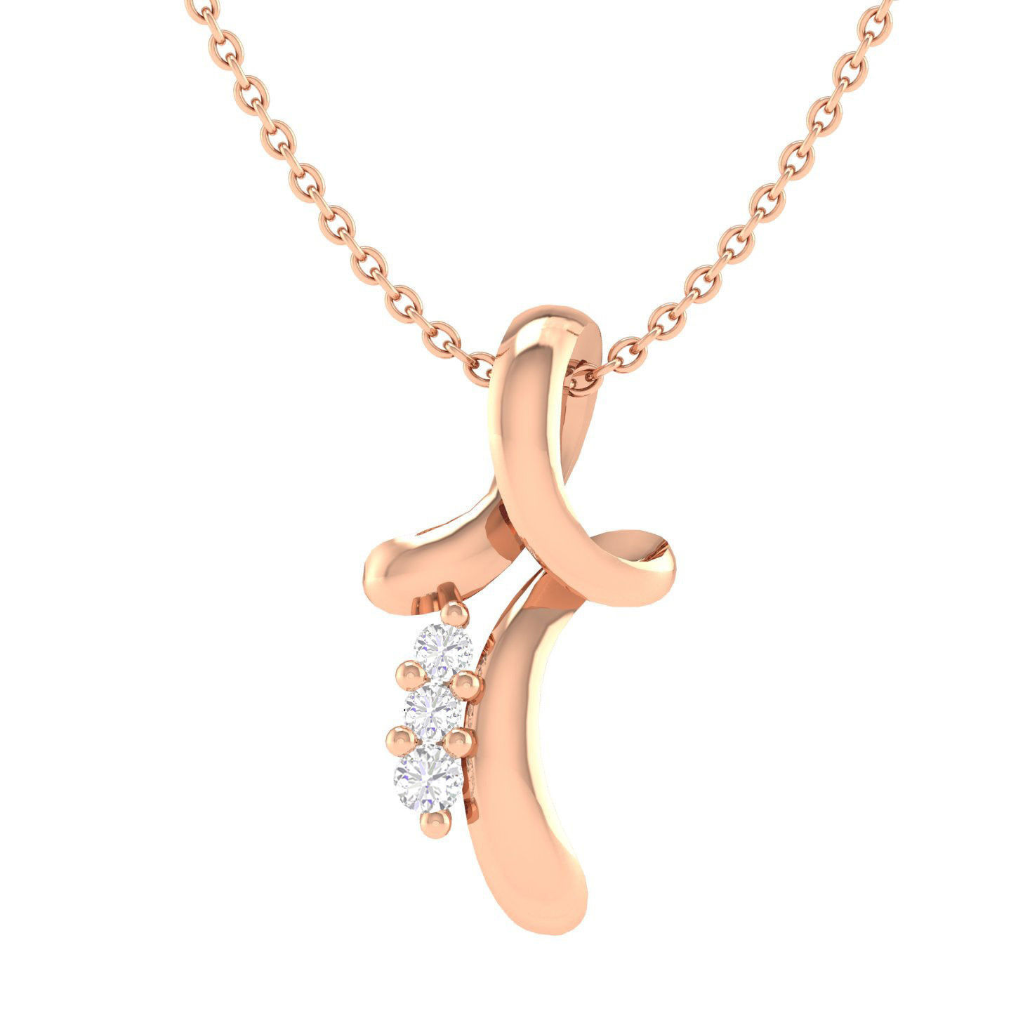 Women cocktail pendant 3dm stl jcd render details  3D print model_6