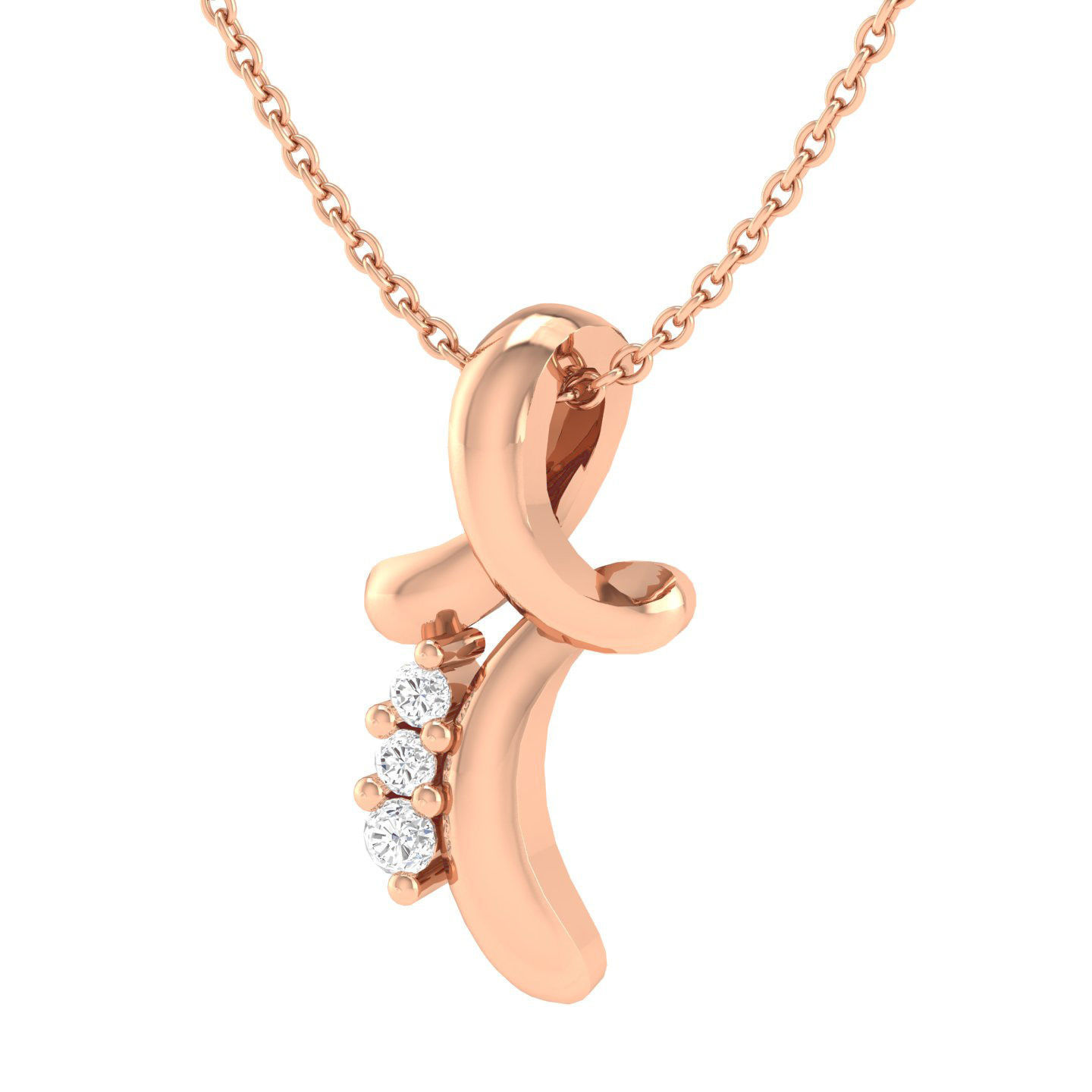 Women cocktail pendant 3dm stl jcd render details  3D print model_1