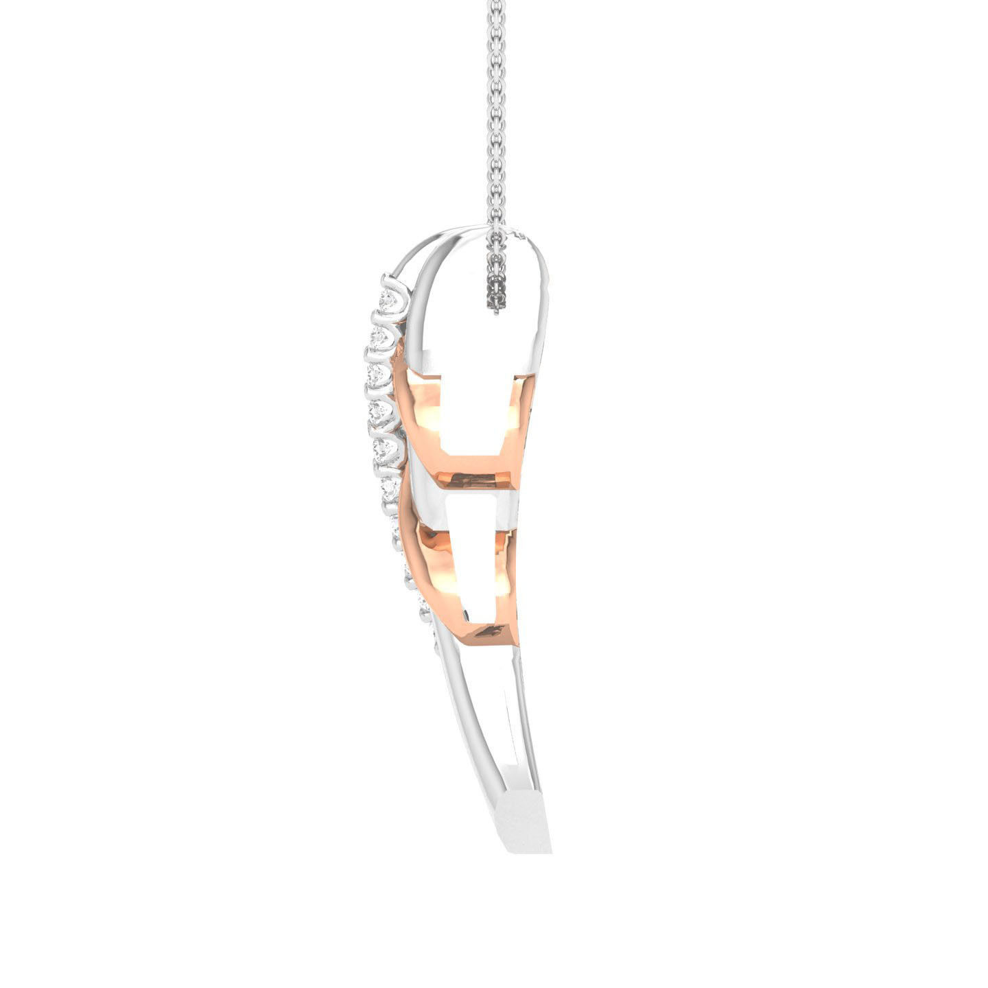 Women cocktail pendant 3dm stl jcd render details  3D print model_4