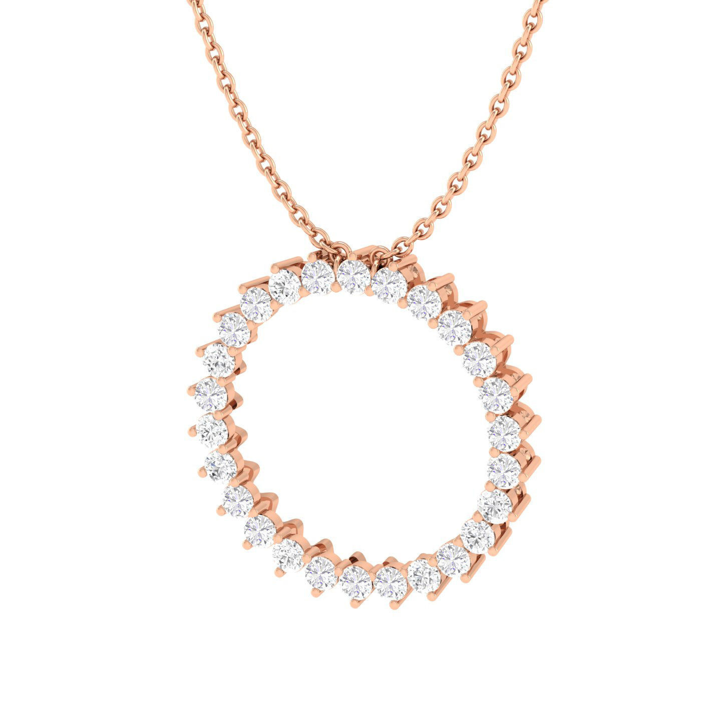 Women round pendant 3dm stl jcd render details 3D print model_2