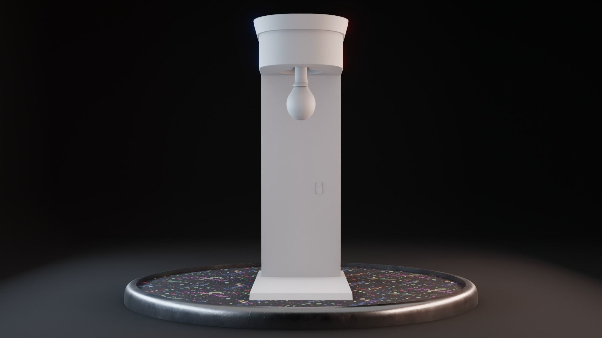 Boxing Arcade Machine -  Retro Game Ready  Low-poly 3D model_17