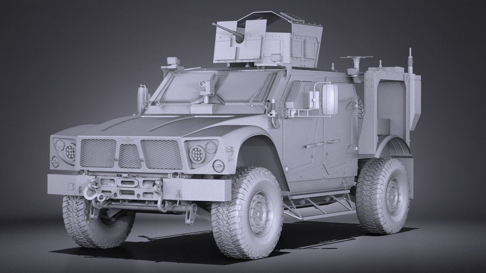 Oshkosh M-ATV R6 3D model_8