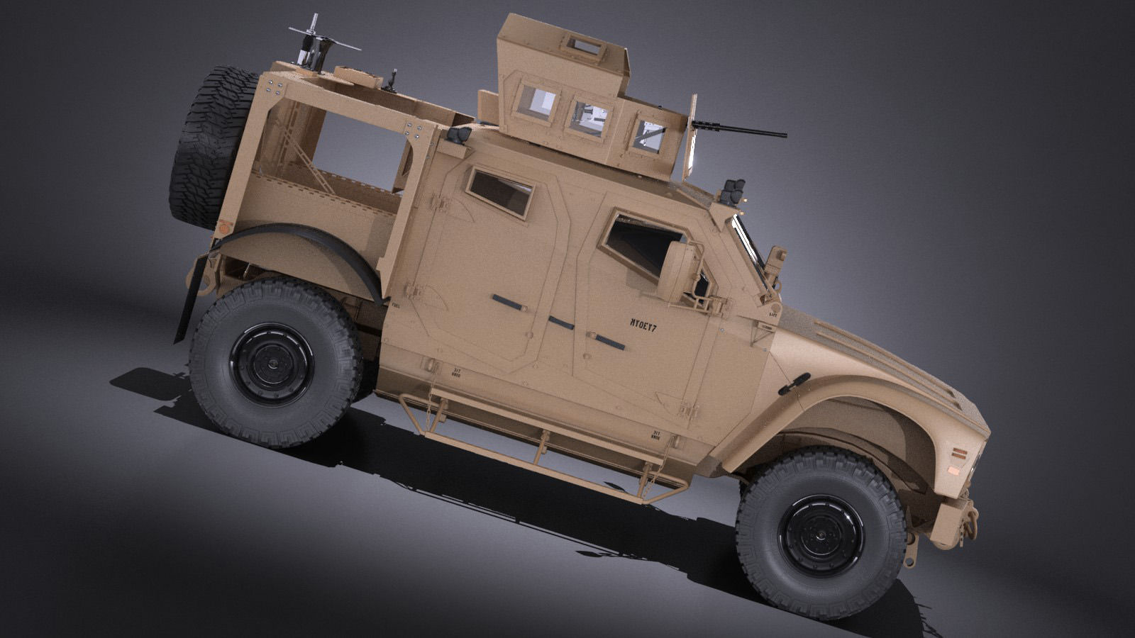 Oshkosh M-ATV R6 3D model_6