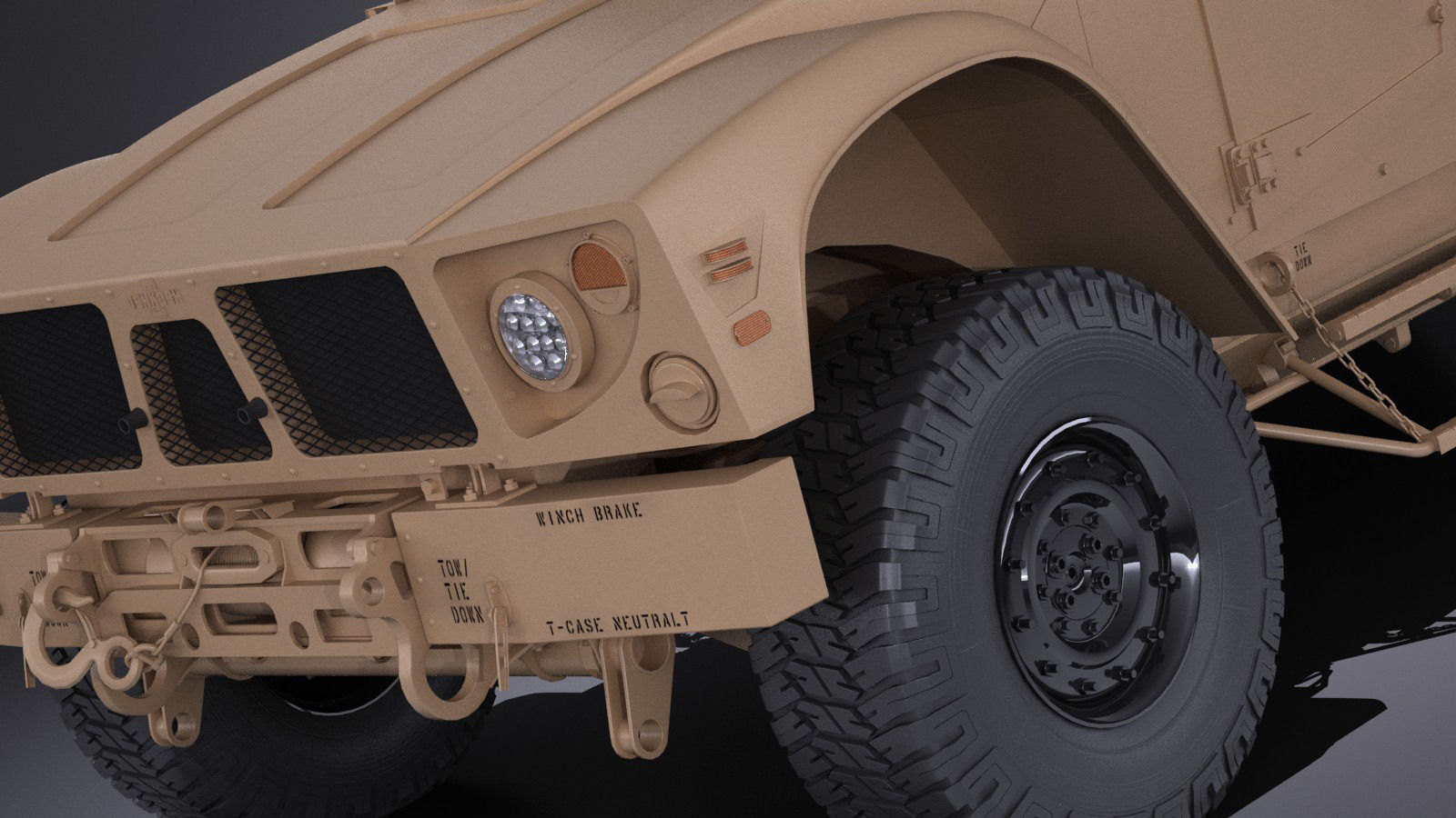Oshkosh M-ATV R6 3D model_2