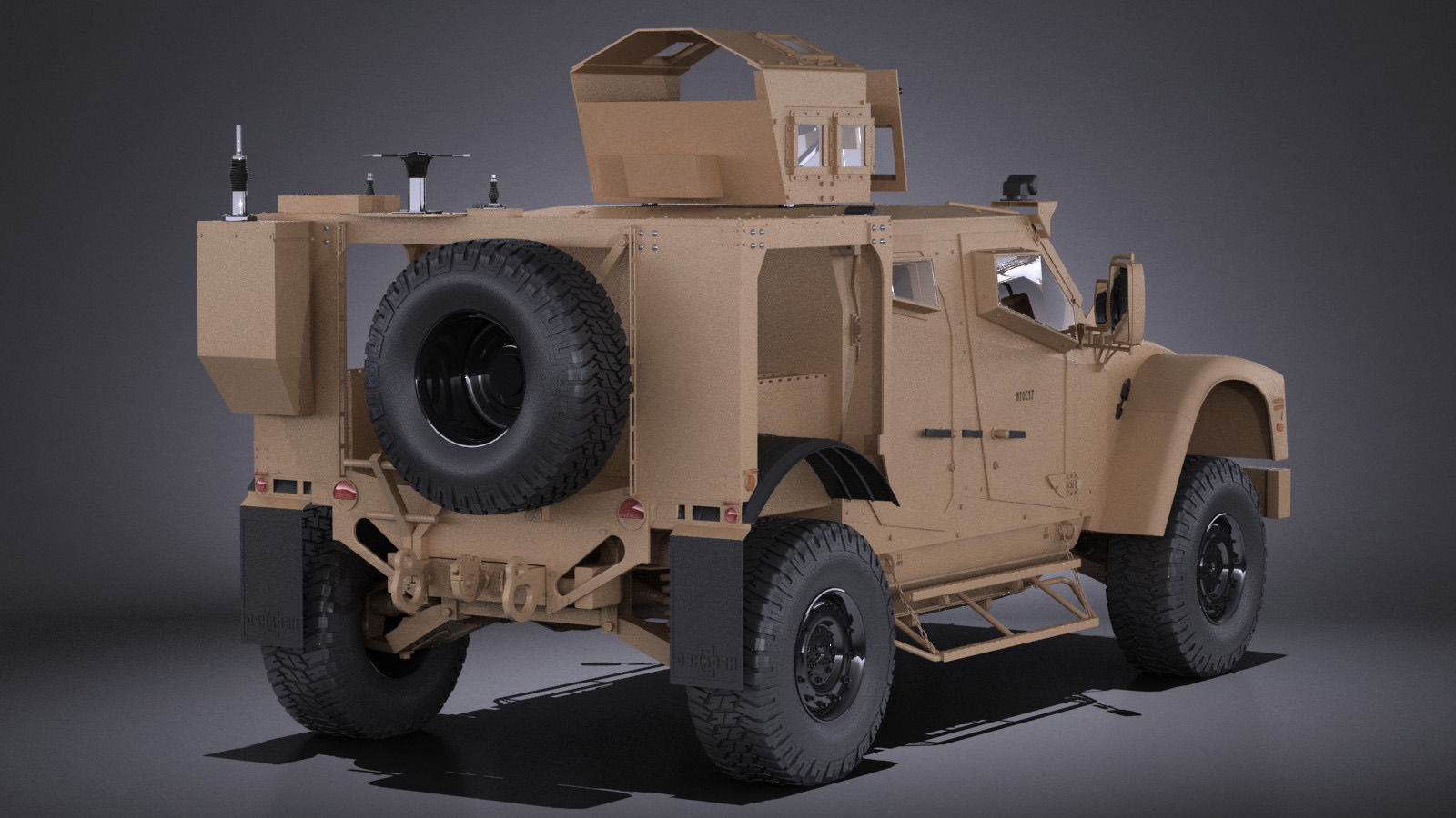 Oshkosh M-ATV R6 3D model_5