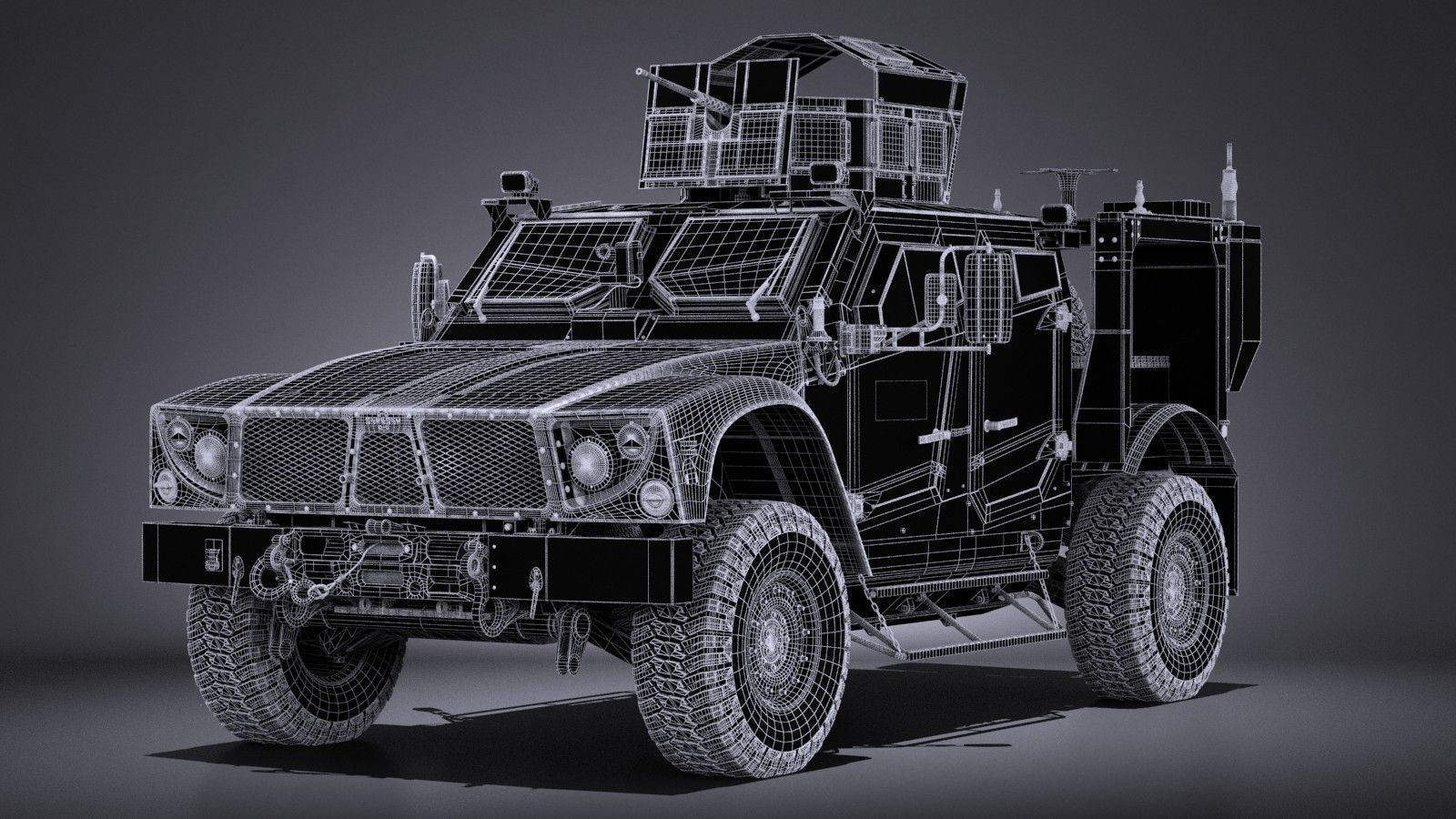 Oshkosh M-ATV R6 3D model_12