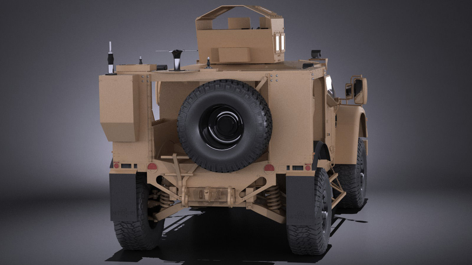 Oshkosh M-ATV R6 3D model_4