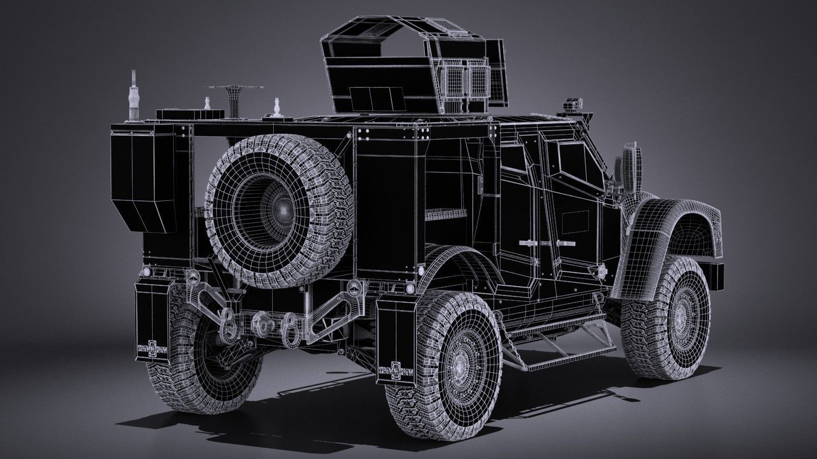 Oshkosh M-ATV R6 3D model_15