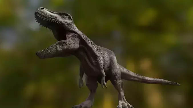 Tyrannosaurus Rex Free low-poly 3D model