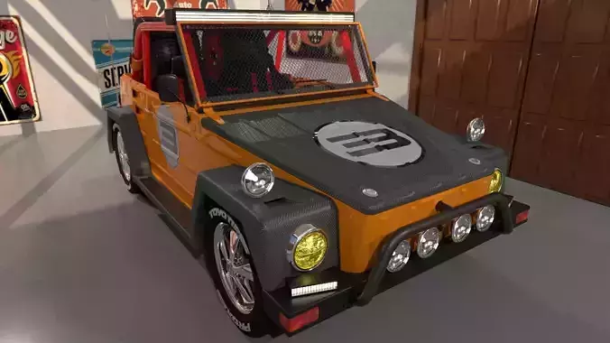 Volkswagen Safari -Thing- modified