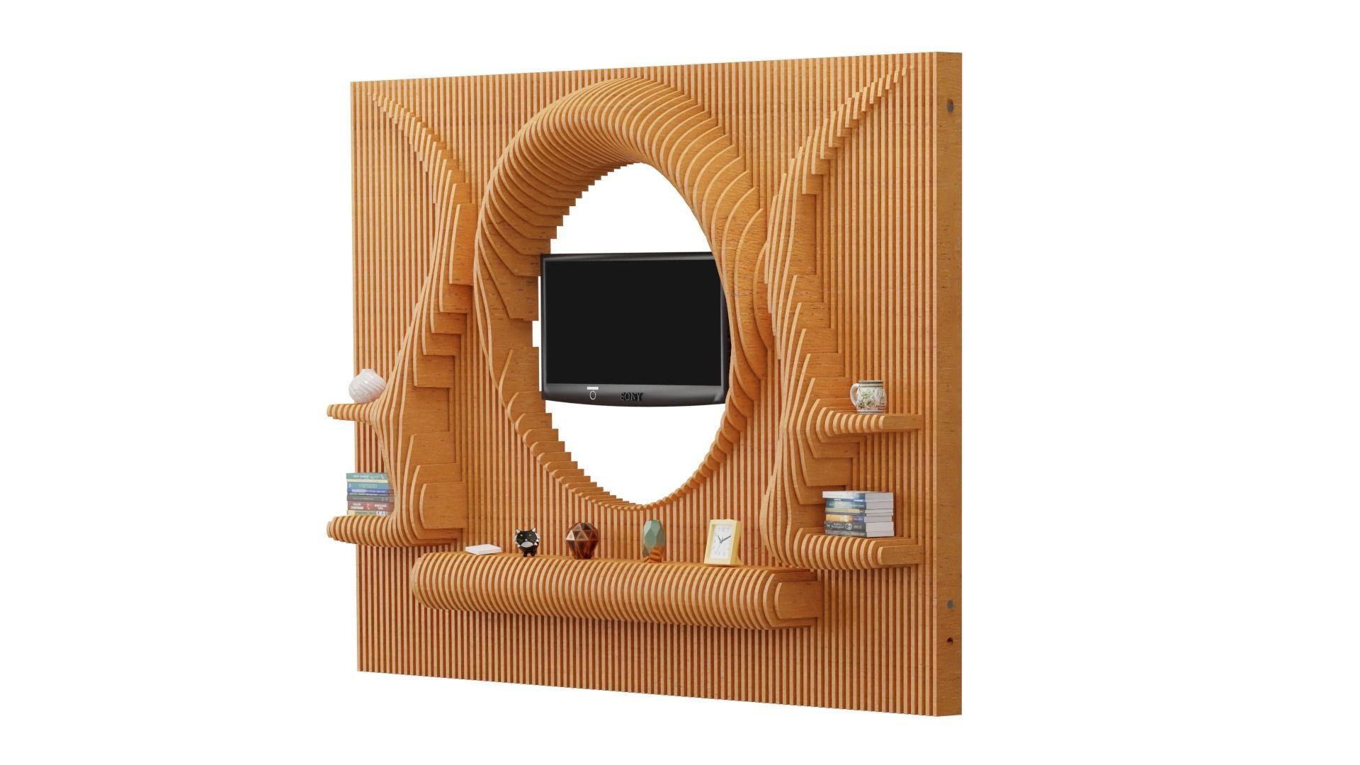 Parametric TV 3D model 06 3D model_3