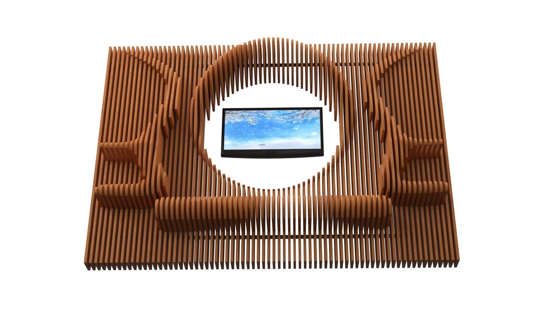 Parametric TV 3D model 06 3D model_7