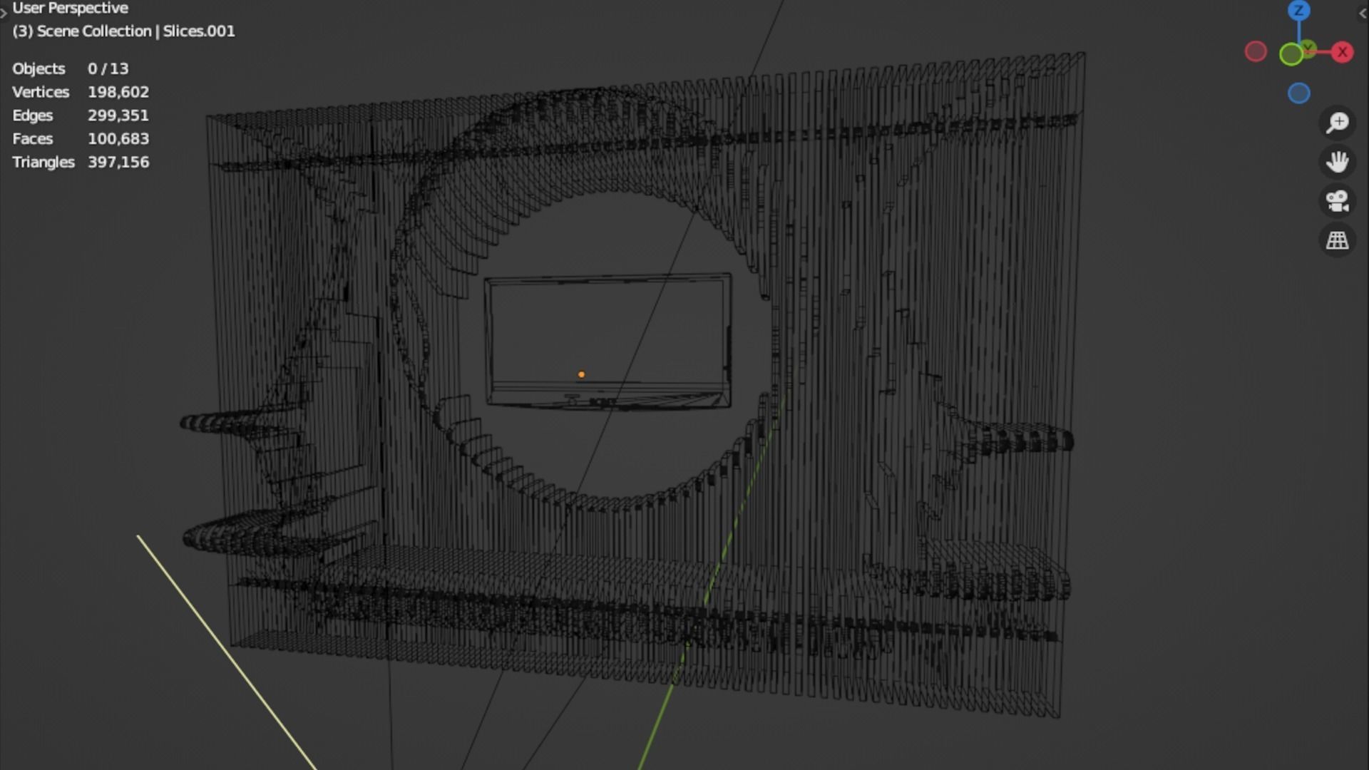 Parametric TV 3D model 06 3D model_10