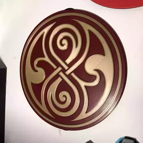 Seal of Rassilon Wall Plaque 3D print model