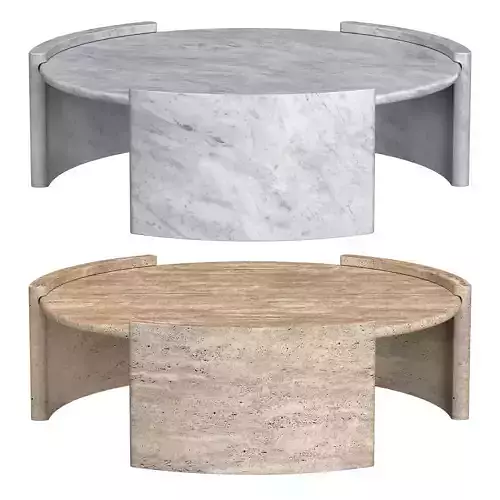 CARDIN ROUND COFFEE TABLE