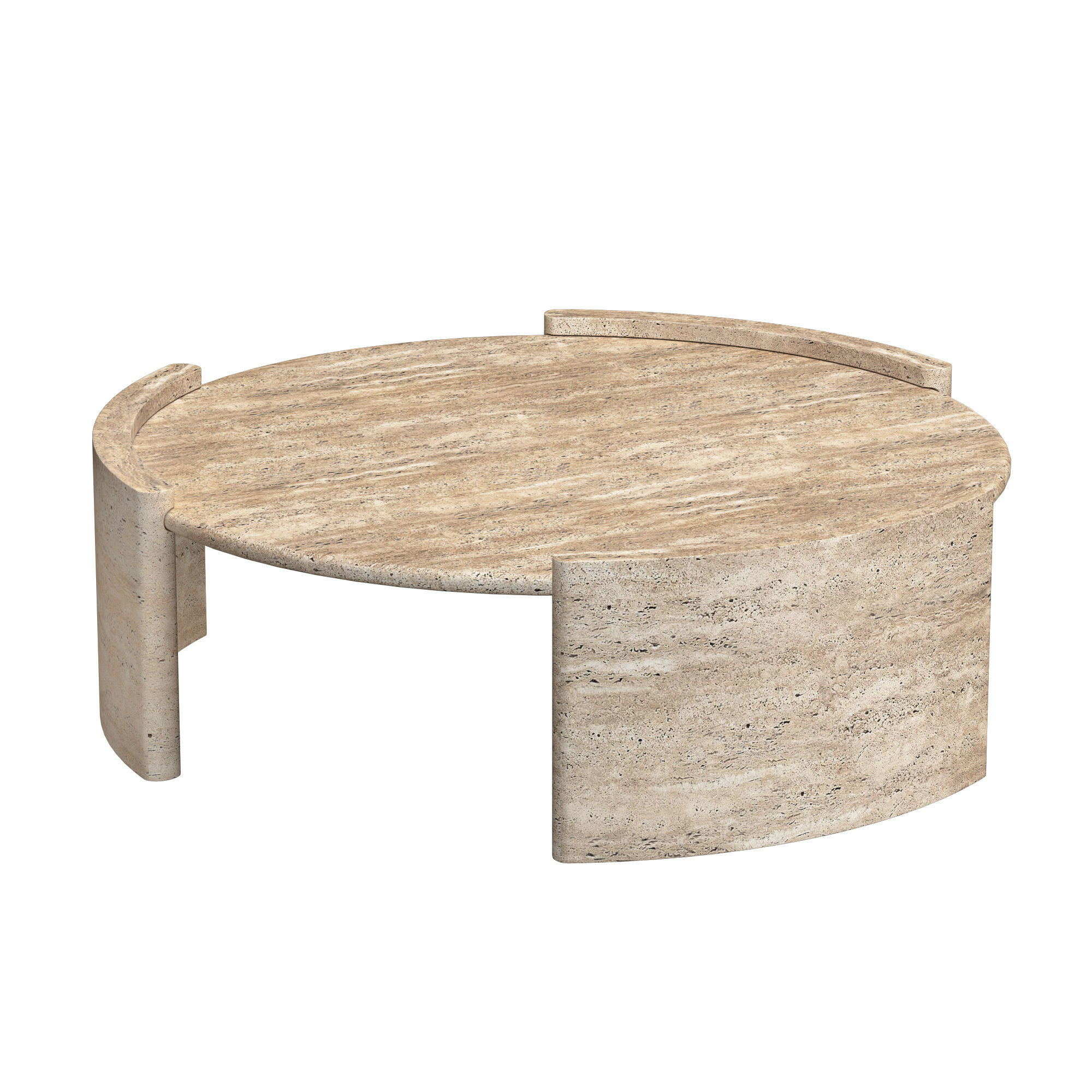 CARDIN ROUND COFFEE TABLE 3D model_1