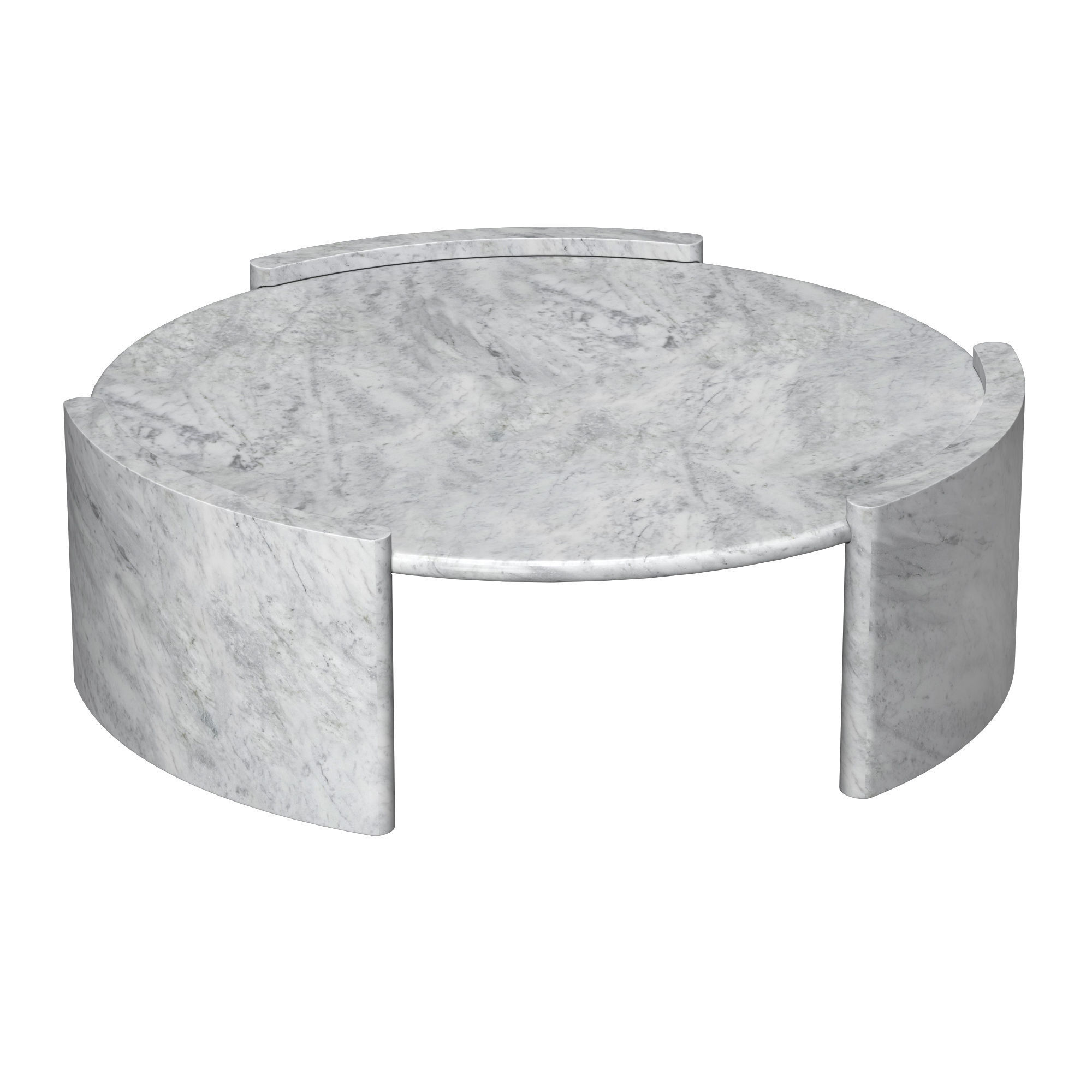 CARDIN ROUND COFFEE TABLE 3D model_4