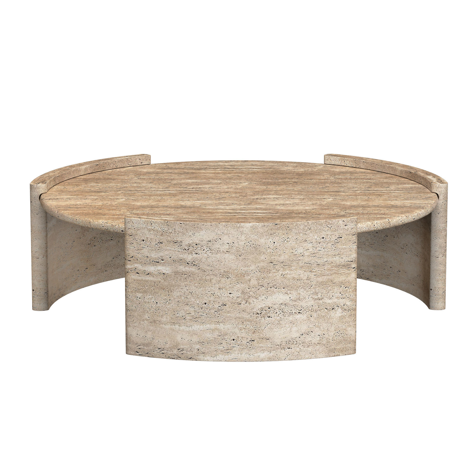 CARDIN ROUND COFFEE TABLE 3D model_2