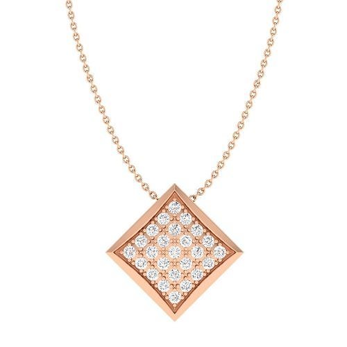 Women Square pendant 3dm stl jcd render details  3D print model