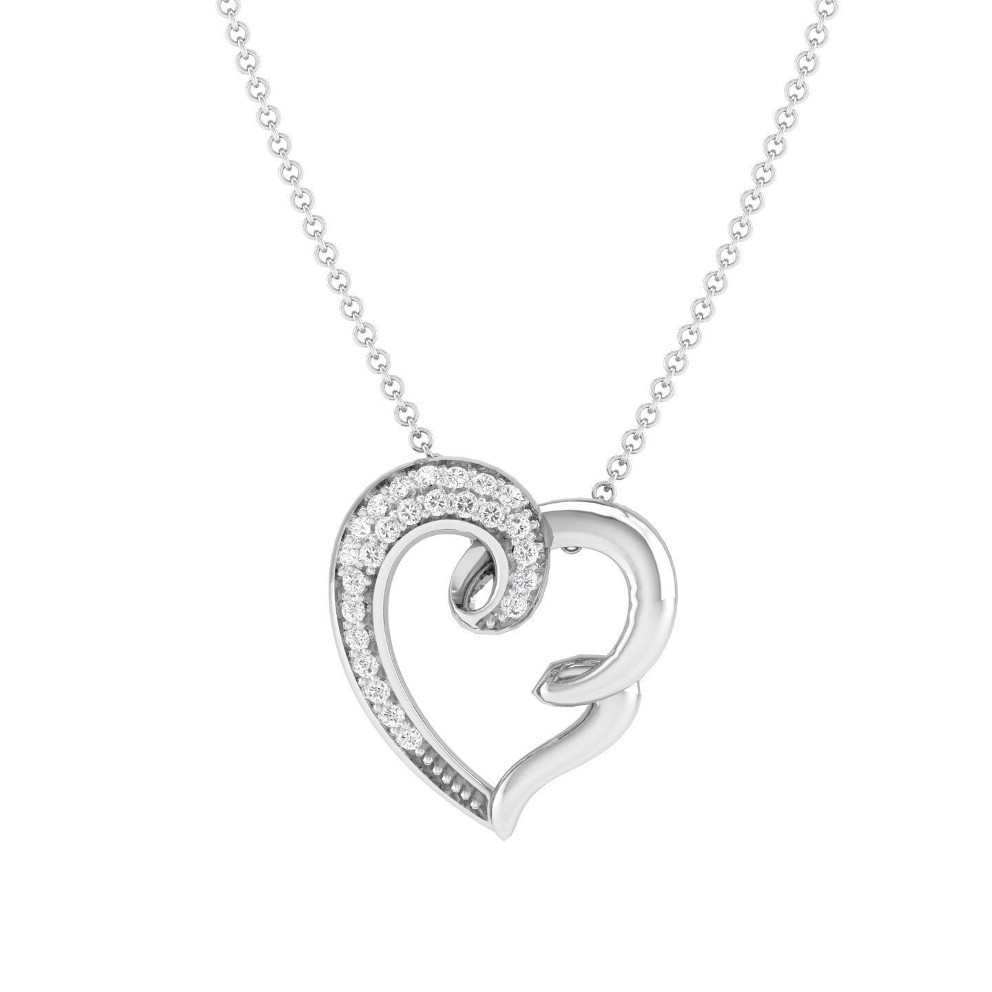 Women pendant 3dm stl jcd render details  3D print model_16
