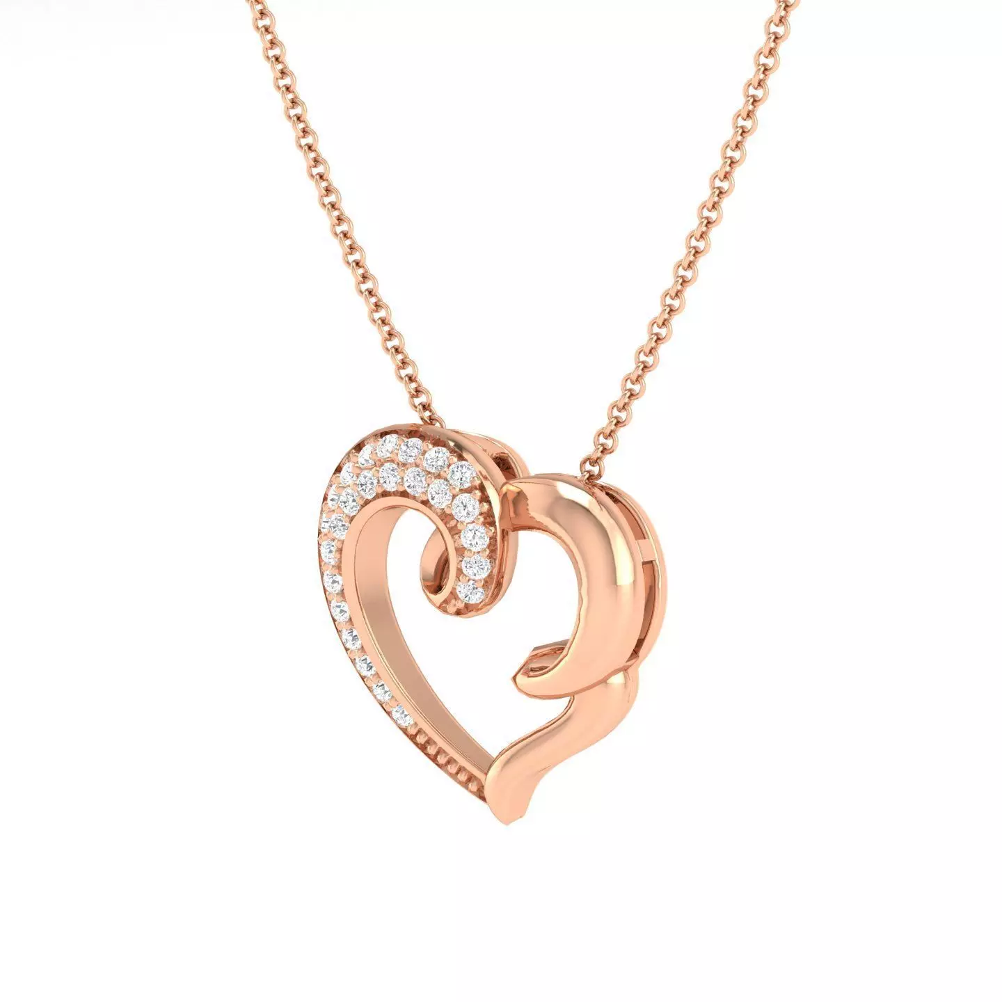 Women pendant 3dm stl jcd render details  3D print model_0