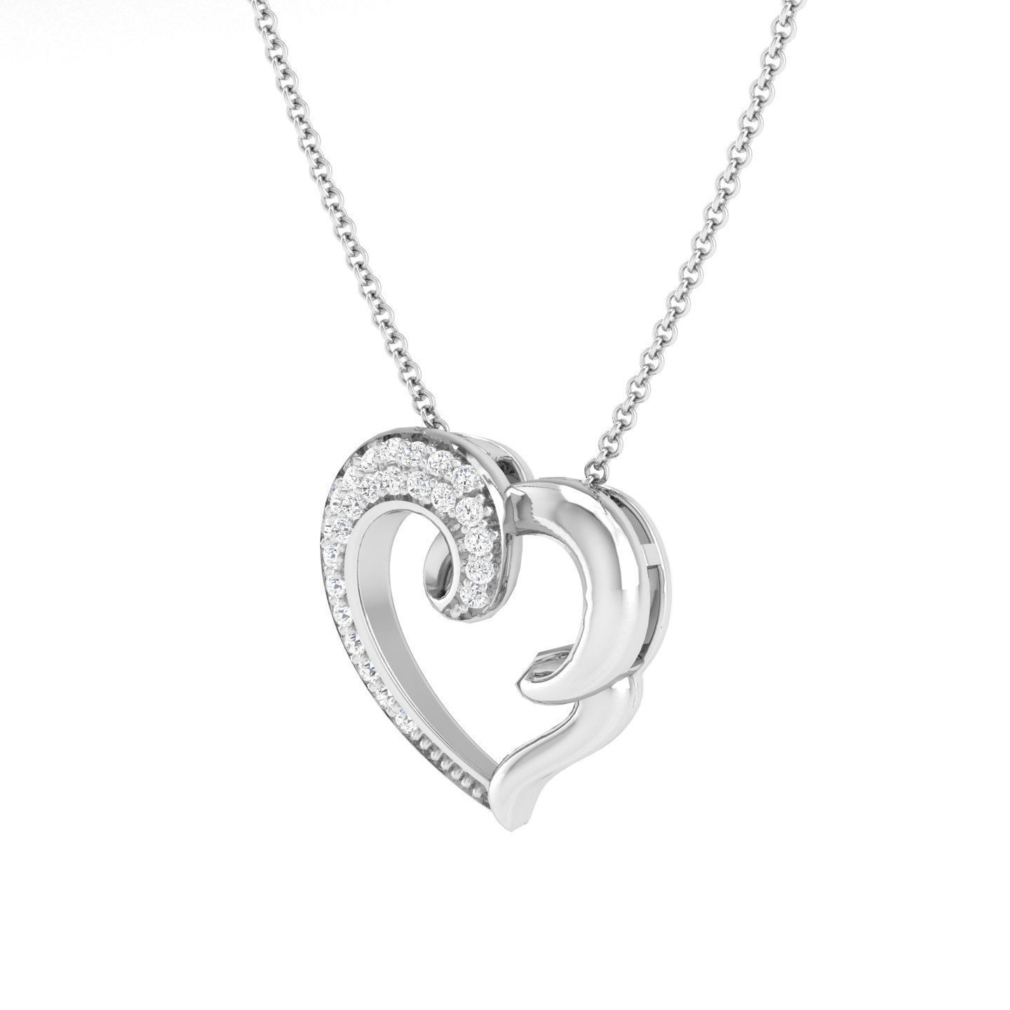 Women pendant 3dm stl jcd render details  3D print model_17