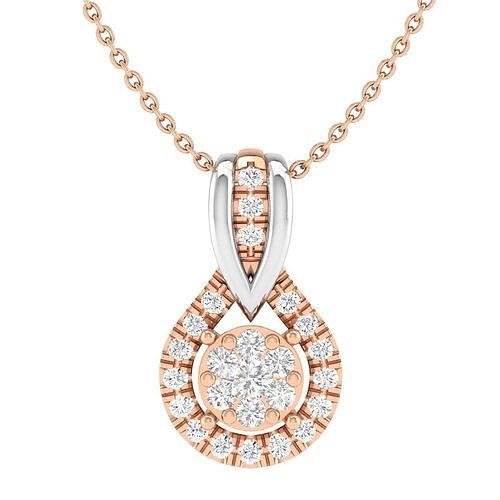 Solitaire women pendant 3dm stl jcd render details  3D print model