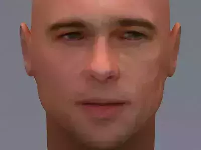 Brad Pitt 3D model
