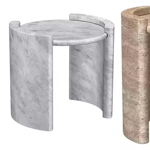 CARDIN ROUND SIDE TABLE