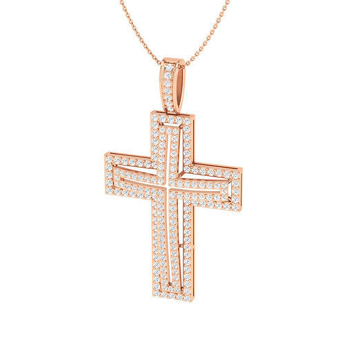 Jesus cross pendant 3dm stl jcd render details 3D print model