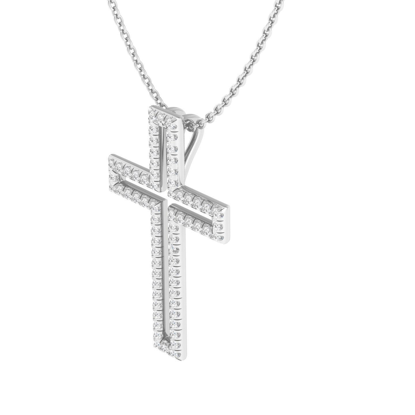Jesus cross pendant 3dm stl jcd render details  3D print model_5