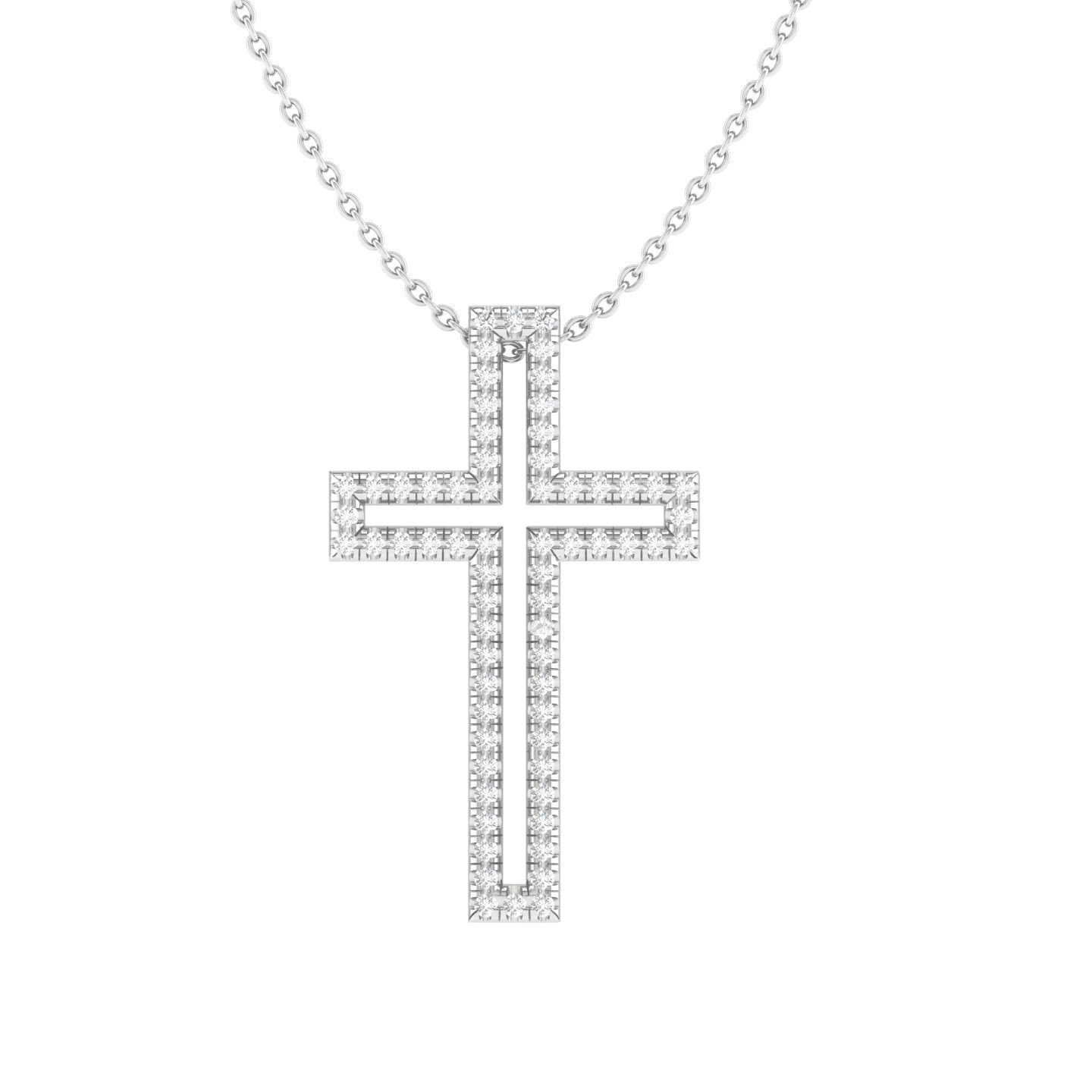 Jesus cross pendant 3dm stl jcd render details  3D print model_3