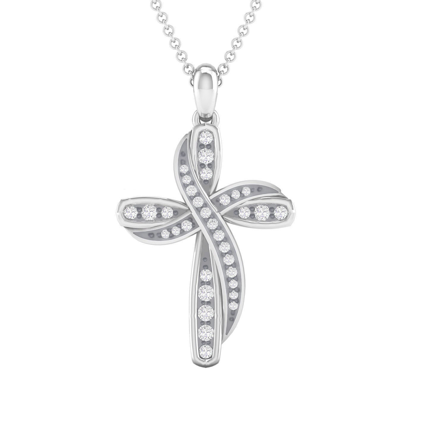 Jesus cross pendant 3dm stl jcd render details  3D print model_4