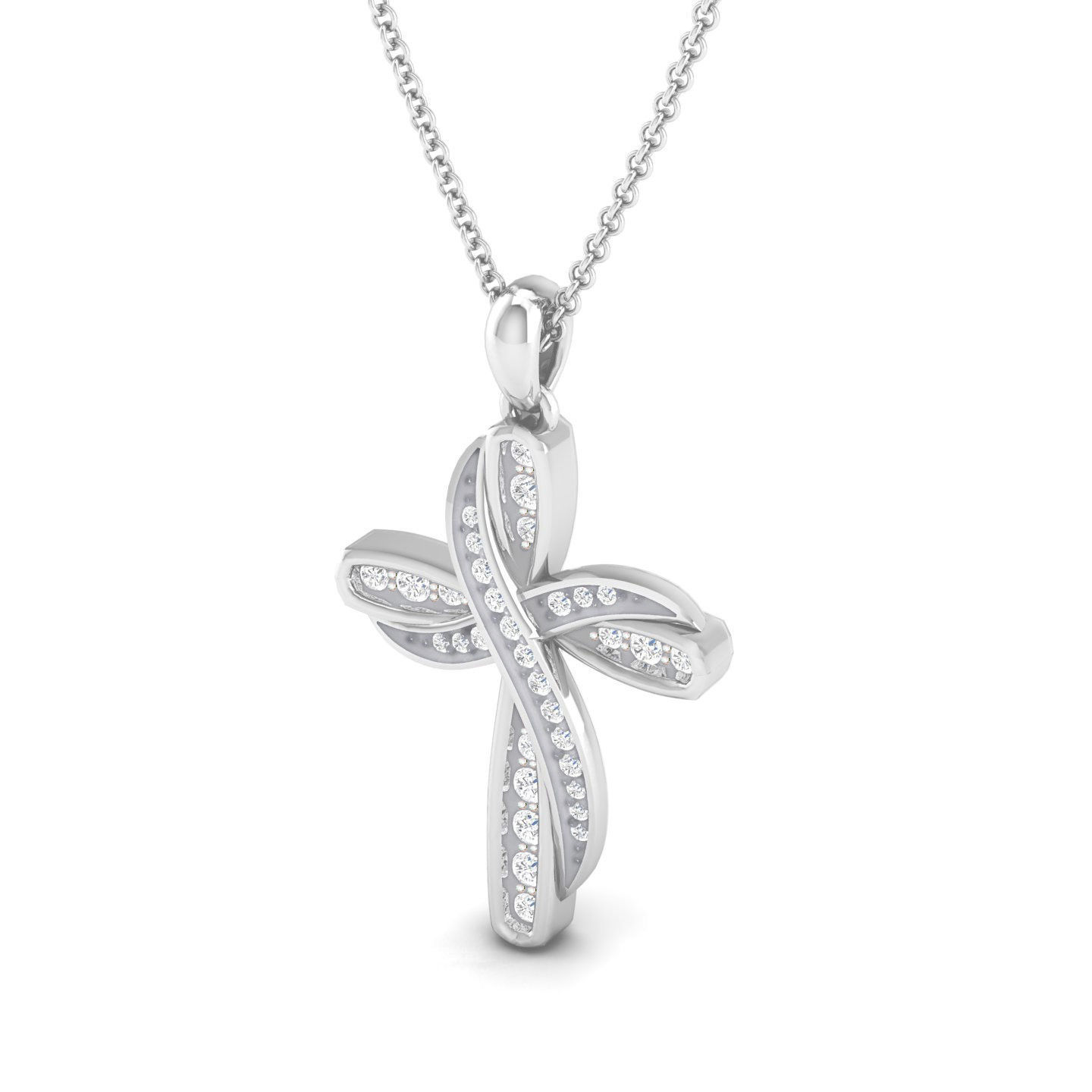 Jesus cross pendant 3dm stl jcd render details  3D print model_6