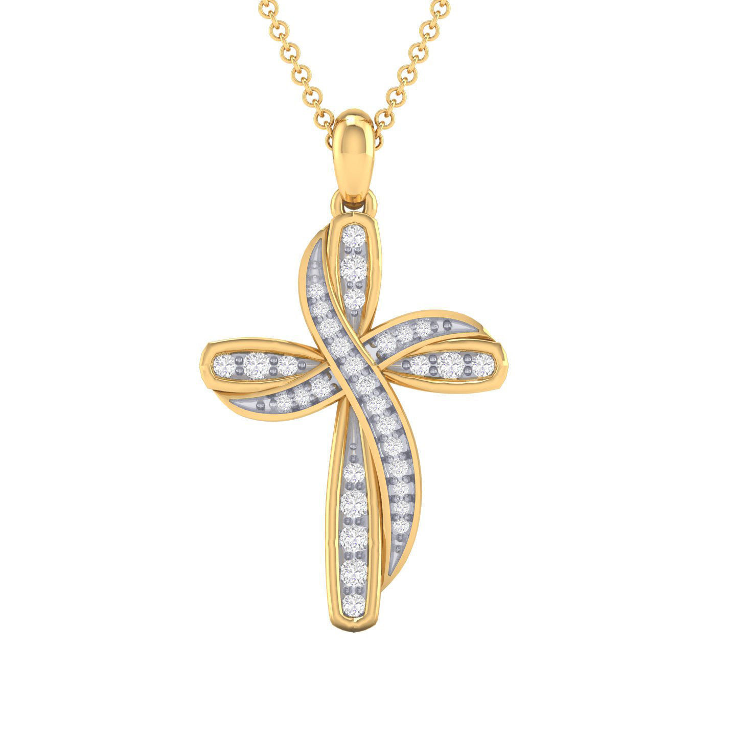 Jesus cross pendant 3dm stl jcd render details  3D print model_7