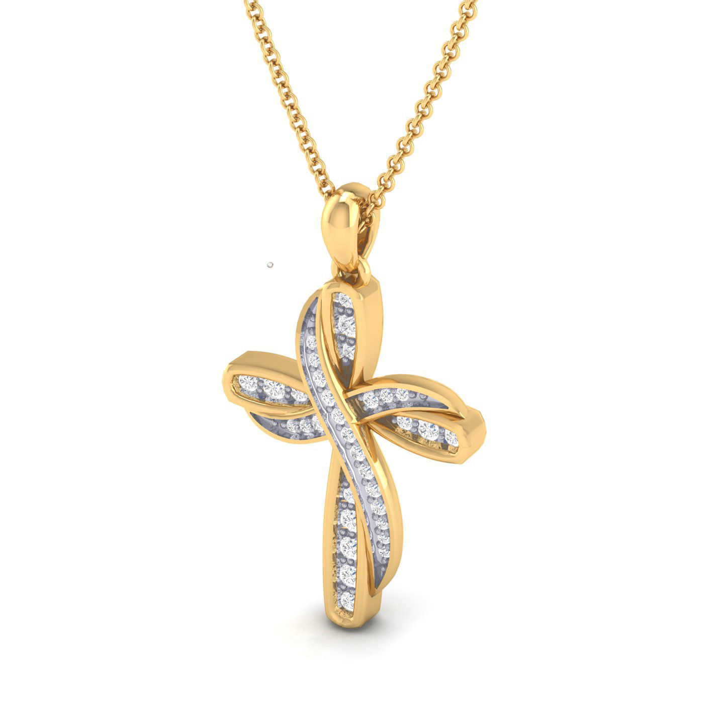 Jesus cross pendant 3dm stl jcd render details  3D print model_9