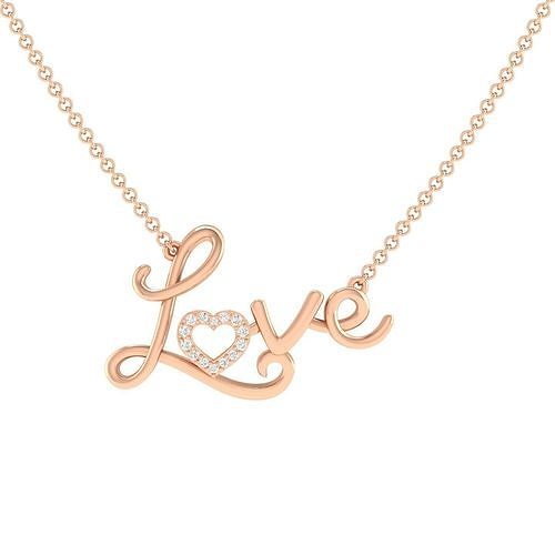 love pendant 3dm stl jcd render details  3D print model